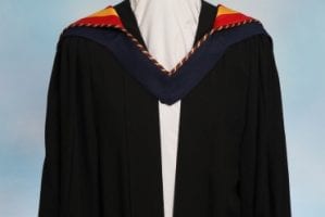 Bachelor of Arts (Newman) Front View