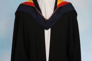 Master of Arts (Newman) Front View