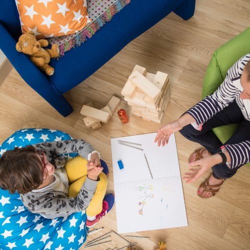 child counselling session