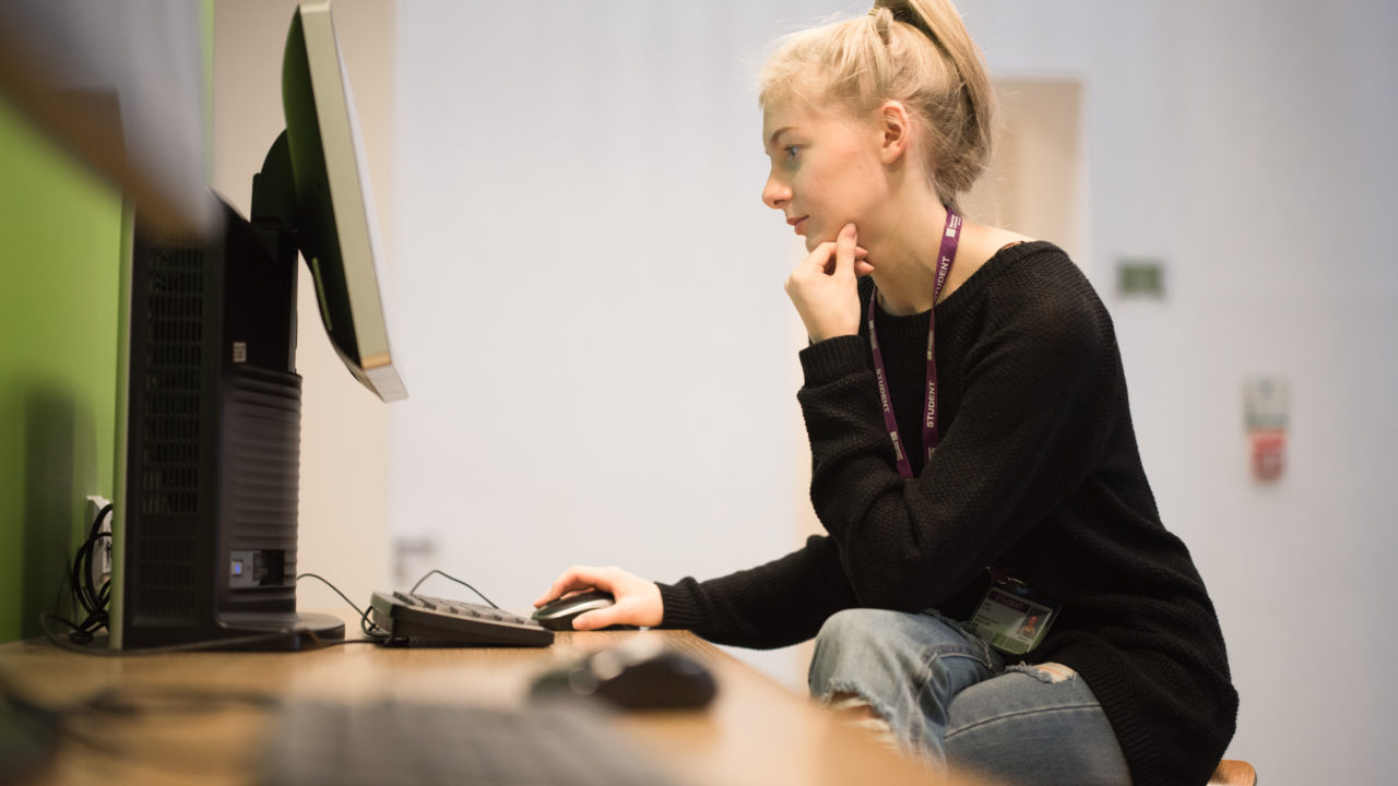 There are many free to access computers around campus