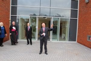 Professor Davidson opens Cofton Halls