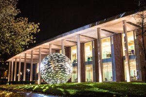 newman globe lit up