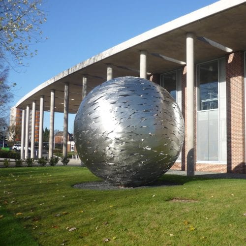 The Newman Globe in the daytime