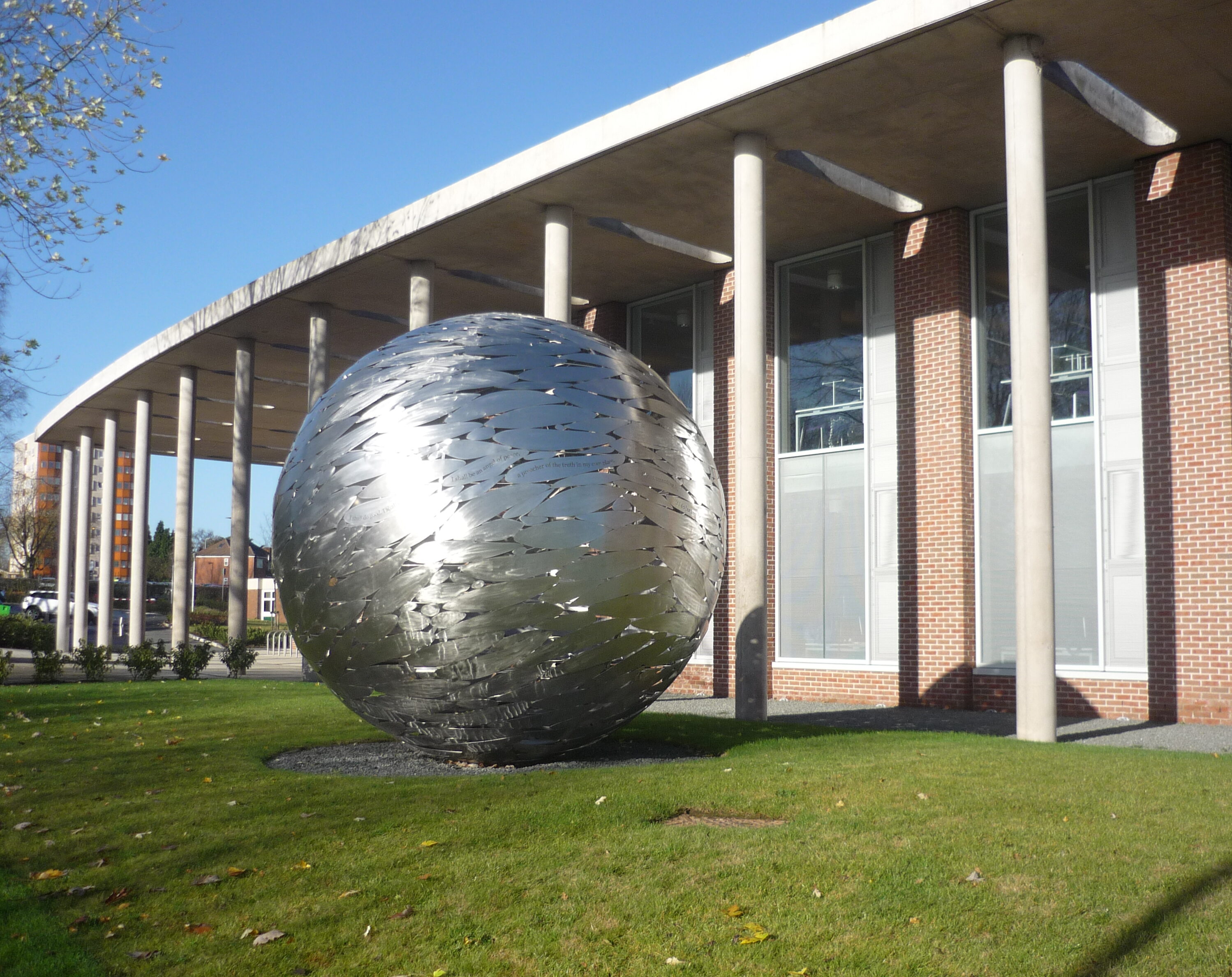 The Newman Globe in the daytime