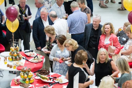 Alumni at the 50th celebration dinner