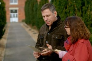 Fiona Reid on BBC 'Who do you think you are' with David Walliams