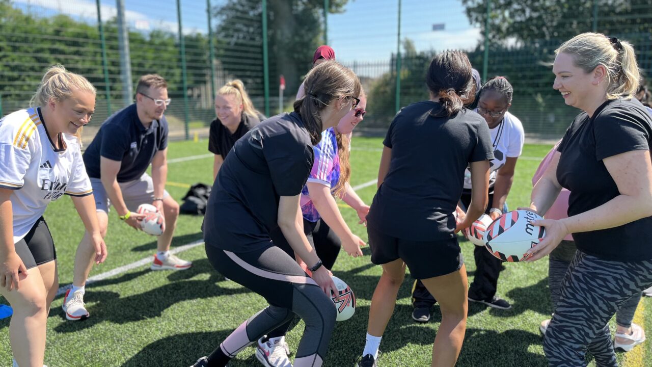 PGCE Physical Education students playing sport