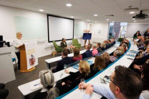 lecture theatre at Newman University