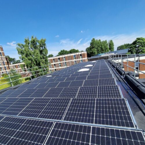 Birmingham Newman University solar panels