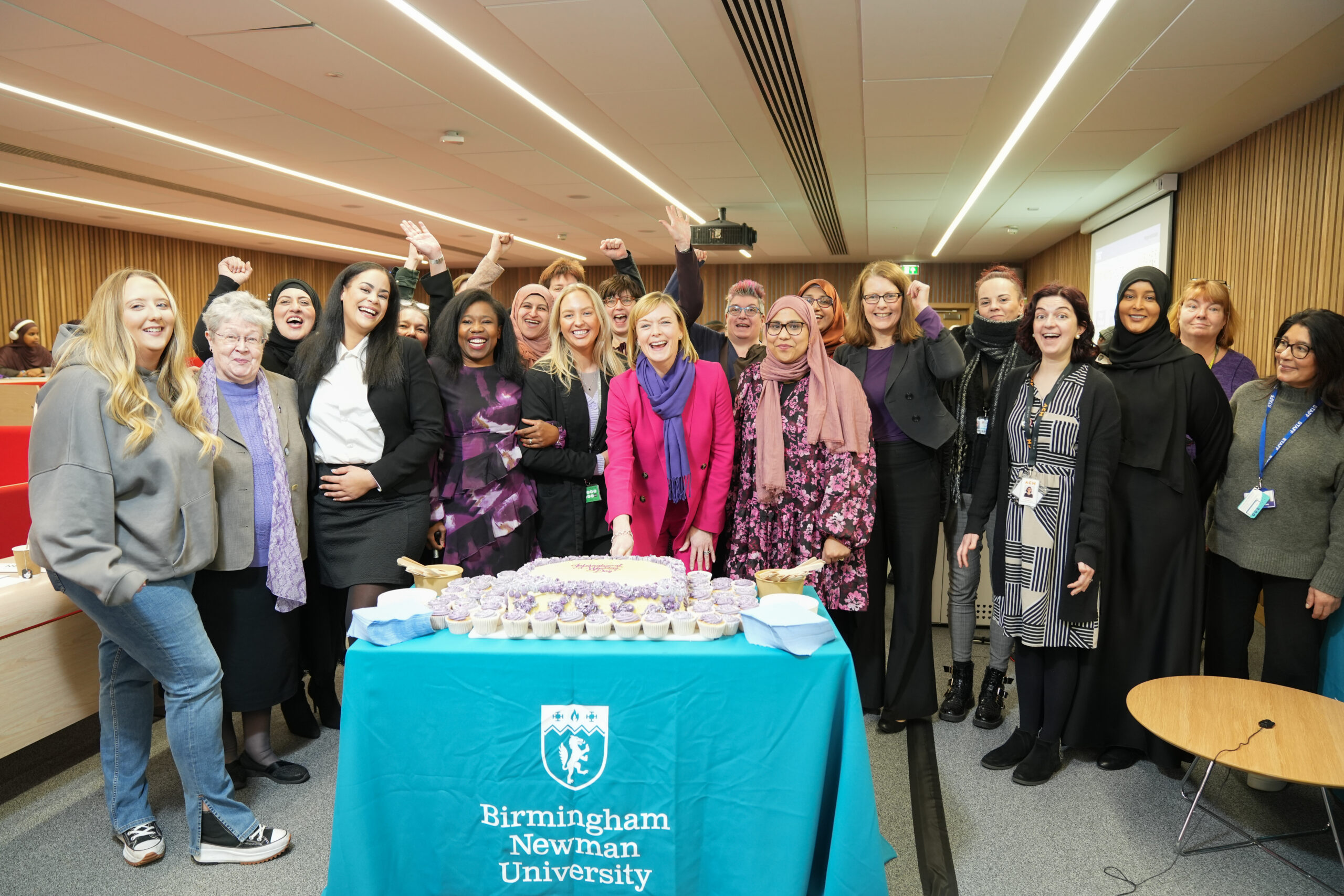 Birmingham Newman University International Women's Day event with CitizensUK Birmingham