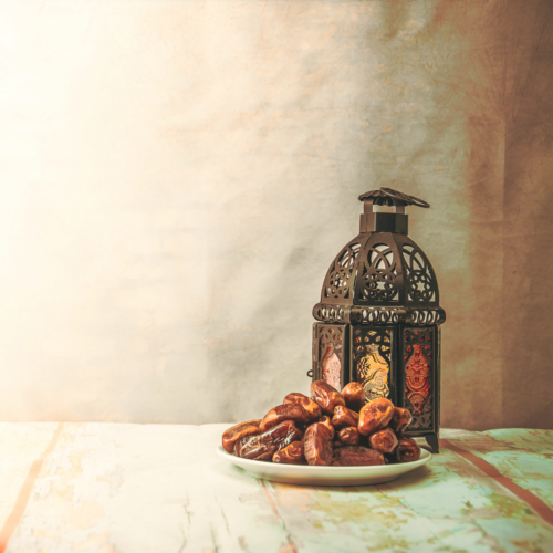 Ramadan break fast with dates