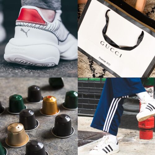 Brands associated with celebrity endorsements