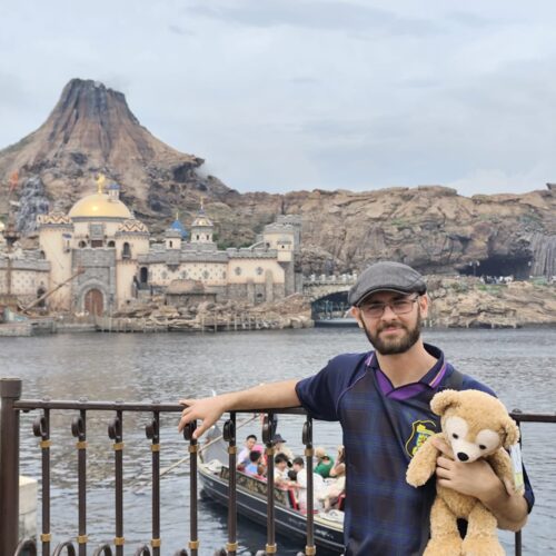 Mike O'Reilly in Disney, Japan