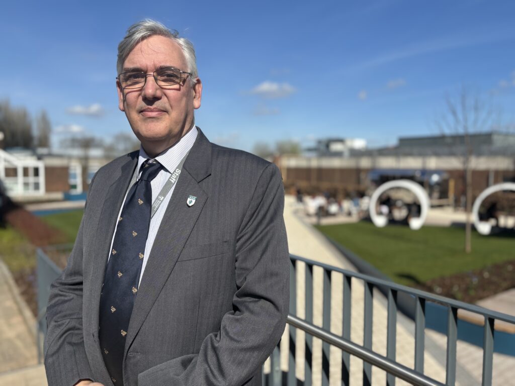 Martin Stringer - Chair of Council in Quad