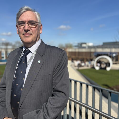 Martin Stringer - Chair of Council in Quad