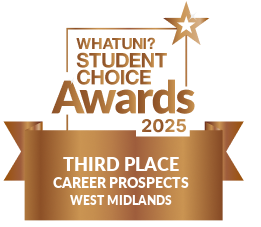 Award - 2025 WUSCA - career prospects - third place West Midlands