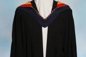 Bachelor of Arts gown - Front View