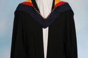 Master of Arts gown - Front View