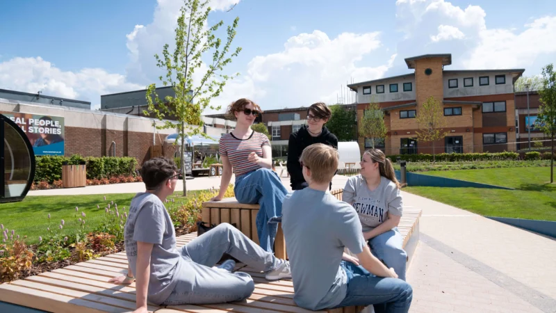 Students in quad